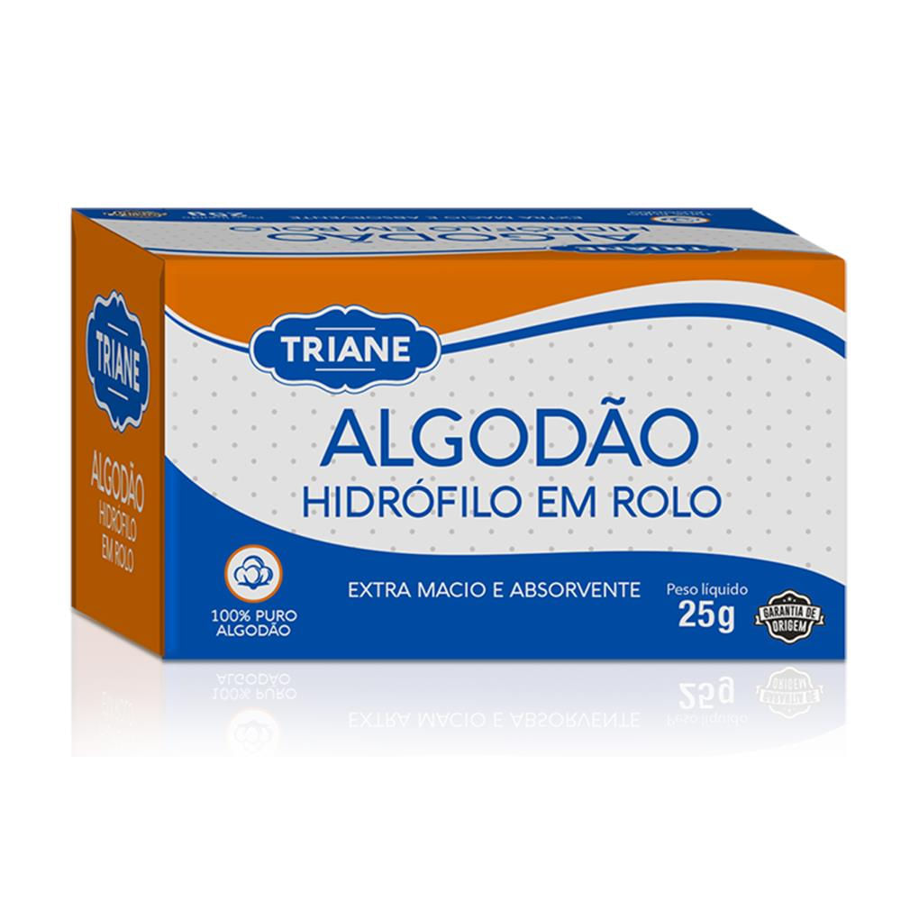 Algodão Hidrófilo Triane 25g