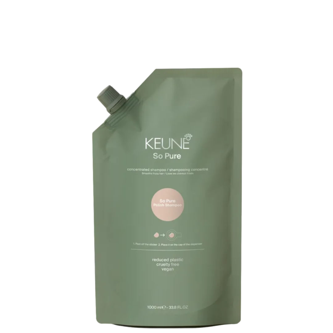 Keune So Pure Polish Refil - Shampoo 400Ml