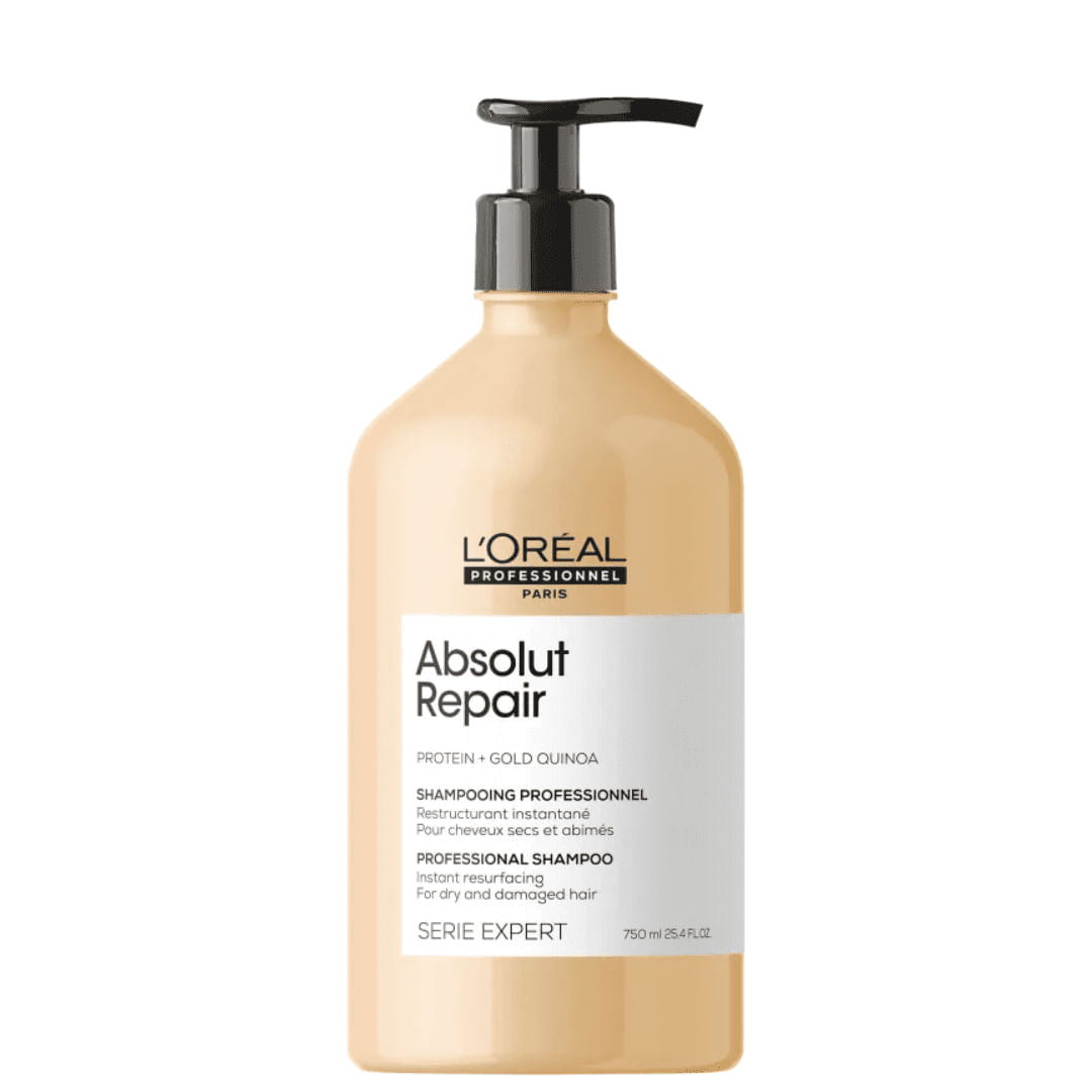 L'Oréal Professionnel Serie Expert Absolut Repair Gold Quinoa + Protein - Shampoo 750Ml