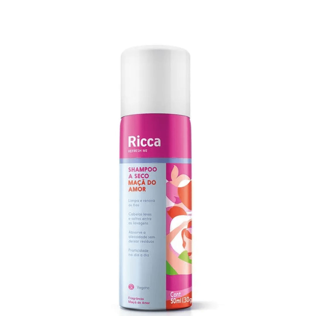 Ricca Shampoo A Seco Maça Do Amor 150Ml
