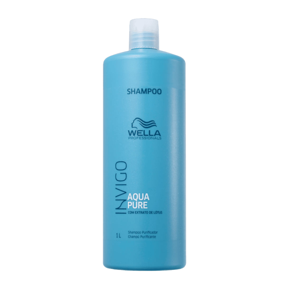 Wella Invigo Balance Aqua Pure - Shampoo Antirresíduos 1000Ml