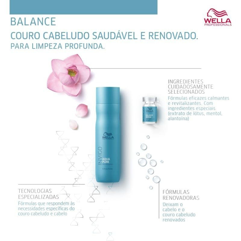 Wella Invigo Balance Aqua Pure - Shampoo Antirresíduos 250Ml