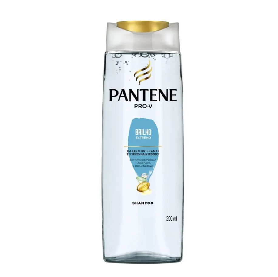 SHAMPOO PANTENE BRILHO EXTREMO 200ML