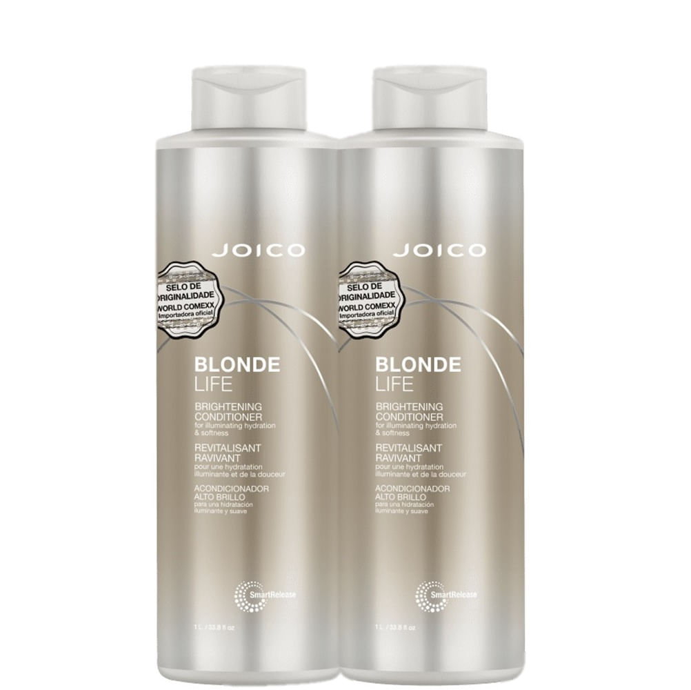 Kit Joico Blonde Life Brightening - Condicionador 1L (2 Unidades)