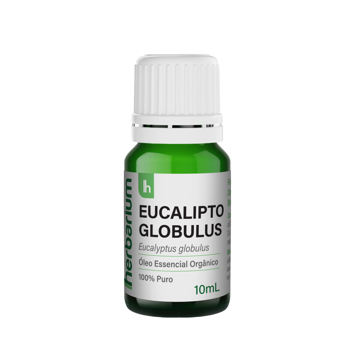 Óleo Essencial de Eucalipto Globulus Orgânico Herbarium 10ml – Respiração Livre, Alívio Muscular e Clareza Mental