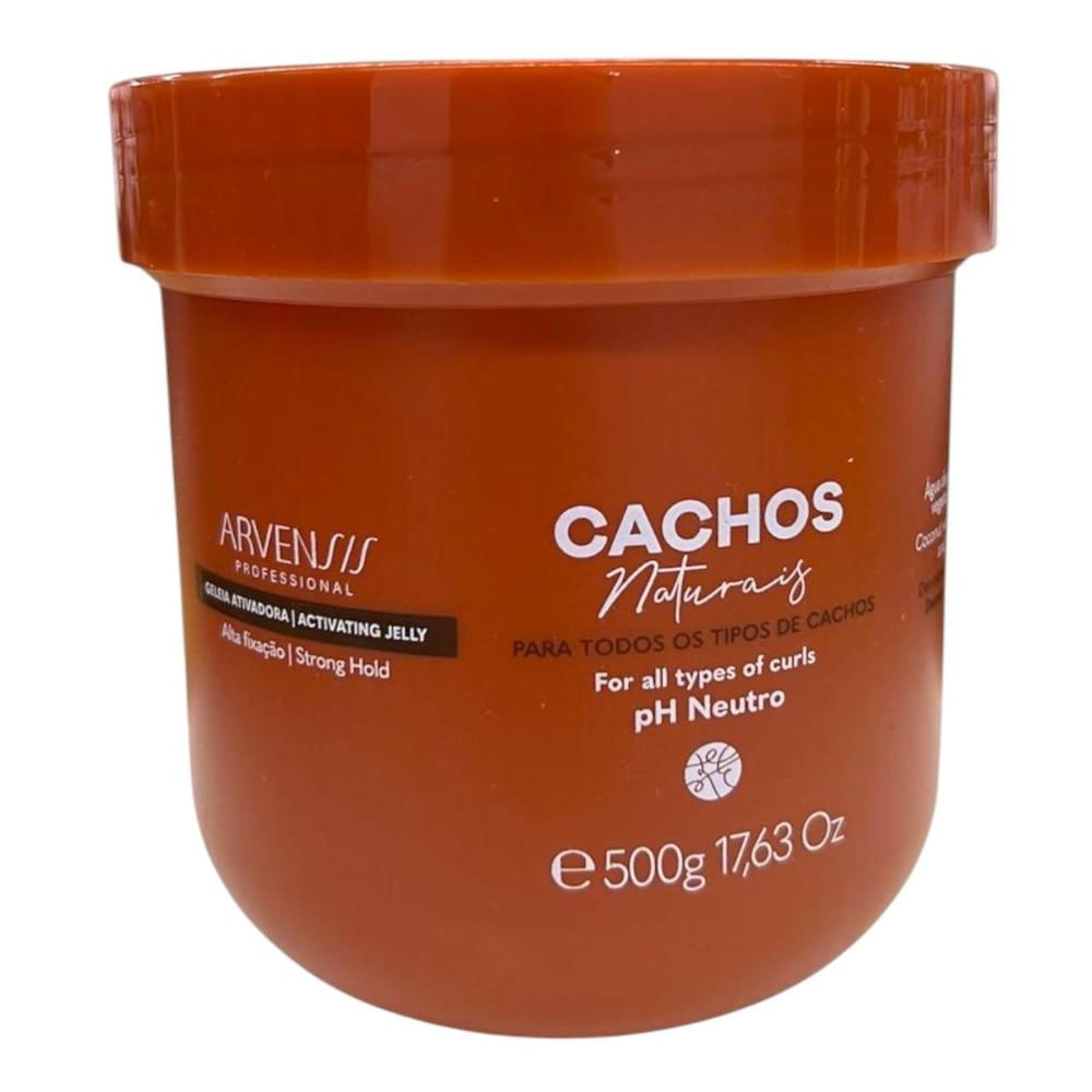 Arvensis Professional Cachos Naturais - Geleia Alta Fixação 500g