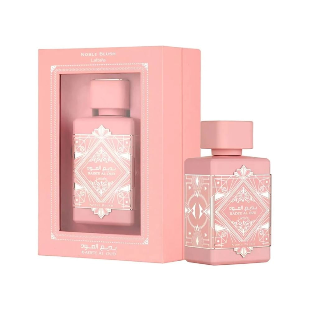 香水(女性用) LATTAFA BADEE AL OUD NOBELBLUSH EDP100ml Badee Al Oud Noble Blush Eau de Parfum Feminino-100 ml - Época