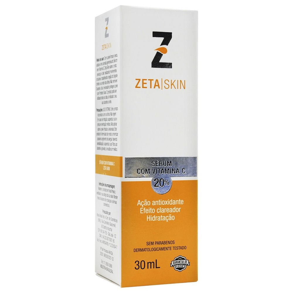 Sérum Facial Zeta Skin Vitamina C 20% 30ml - Época Cosméticos