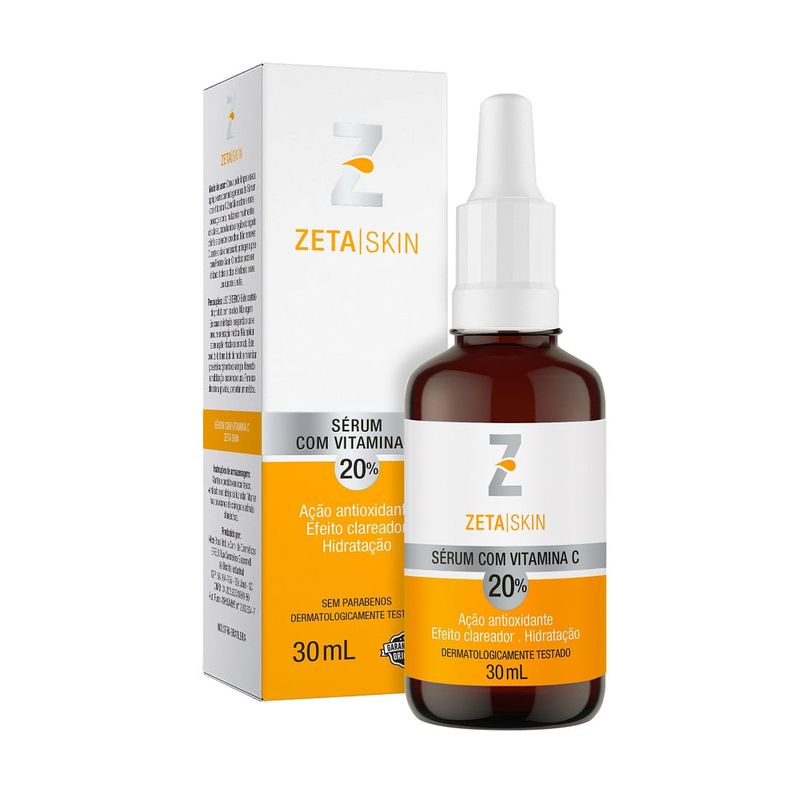 Sérum Facial Zeta Skin Vitamina C 20% 30ml - Época Cosméticos