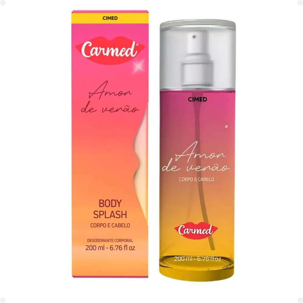 Body Splash Carmed Corpo e Cabelo Amor de Verão 200ml