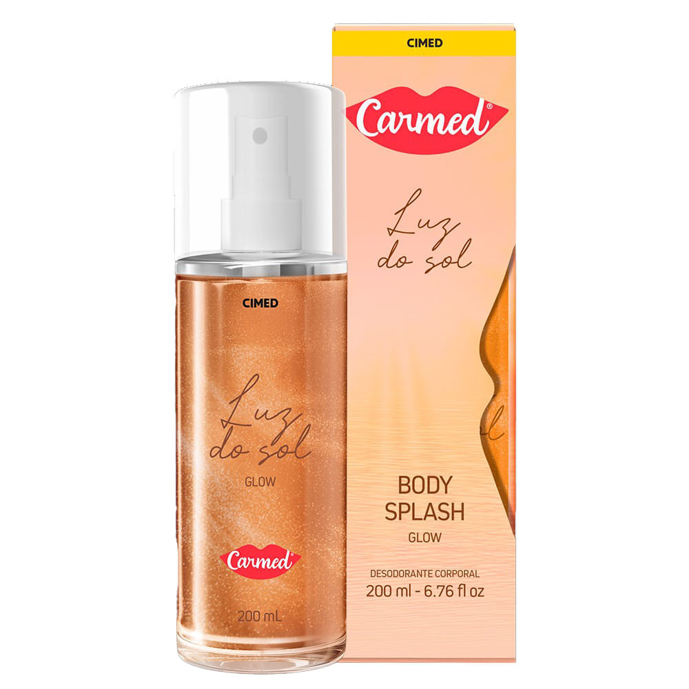 Body Splash Carmed Glow Luz Do Sol 200ml