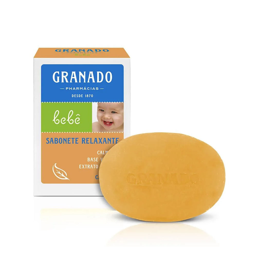 Sabonete Infantil Granado Bebê Glicerinado Camomila 90g