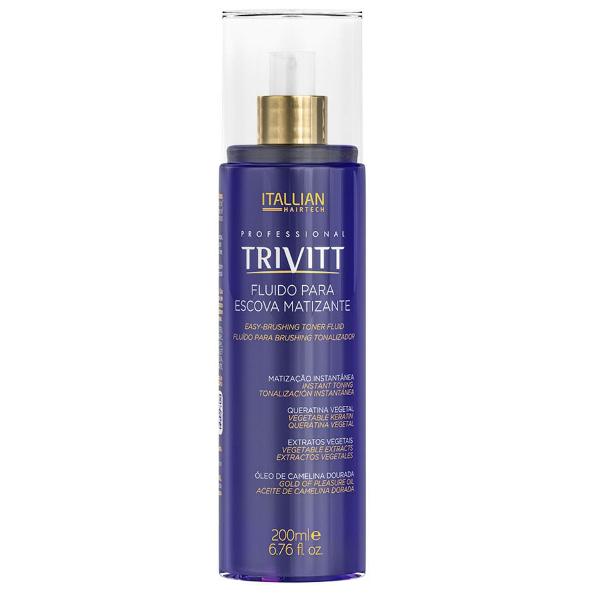Fluído Para Escova Matizante Trivitt 200Ml