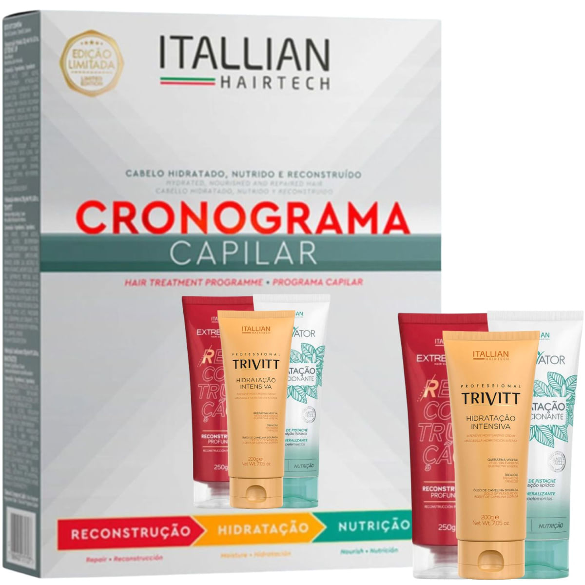 Cronograma Capilar Kit Regeneração (Trivitt - Extreme Up - Innovator)