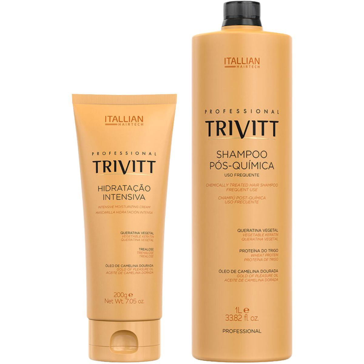 Kit Trivitt - Hidratação 1Kg + Hidratação Matizante 1Kg