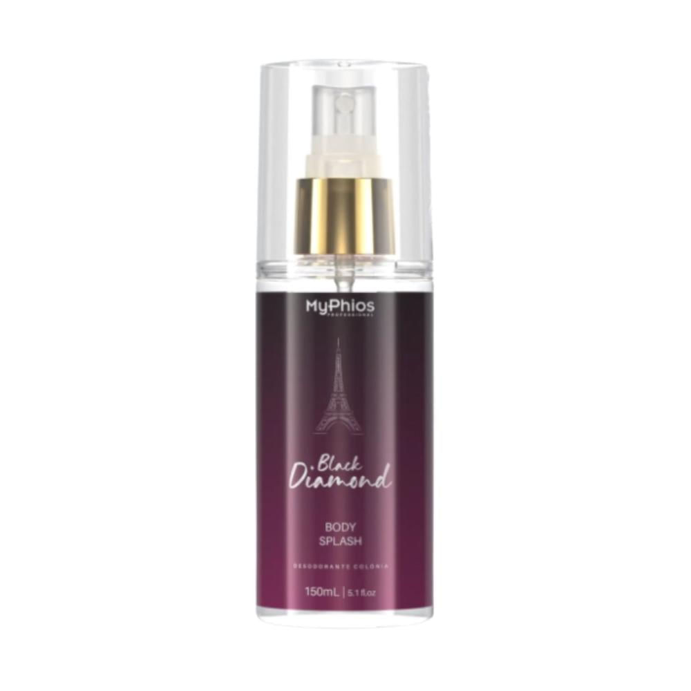 MyPhios Body Splash Black Dimond Fragrância Sofisticada 150 ml