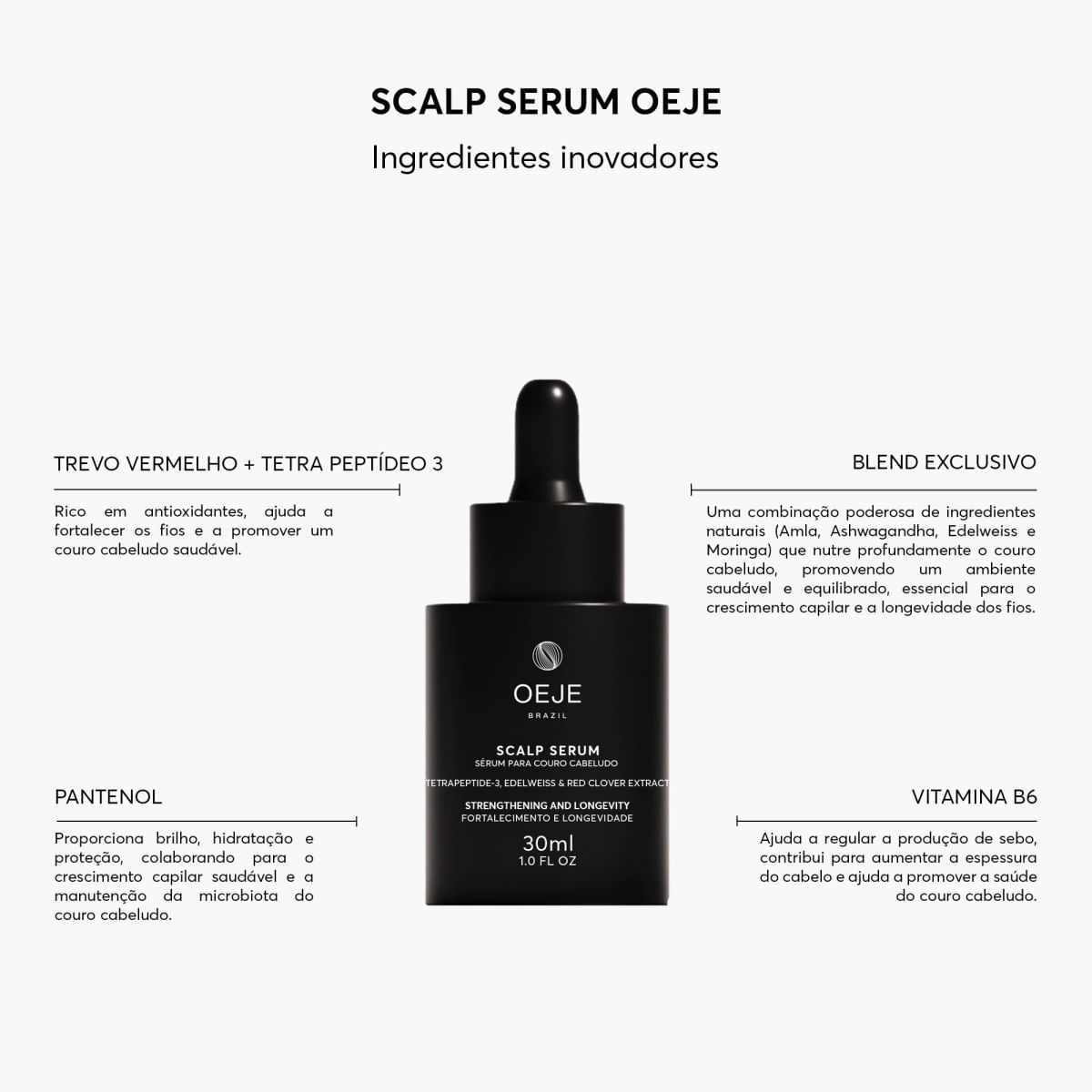 Oeje Brazil Scalp Sérum - Época Cosméticos