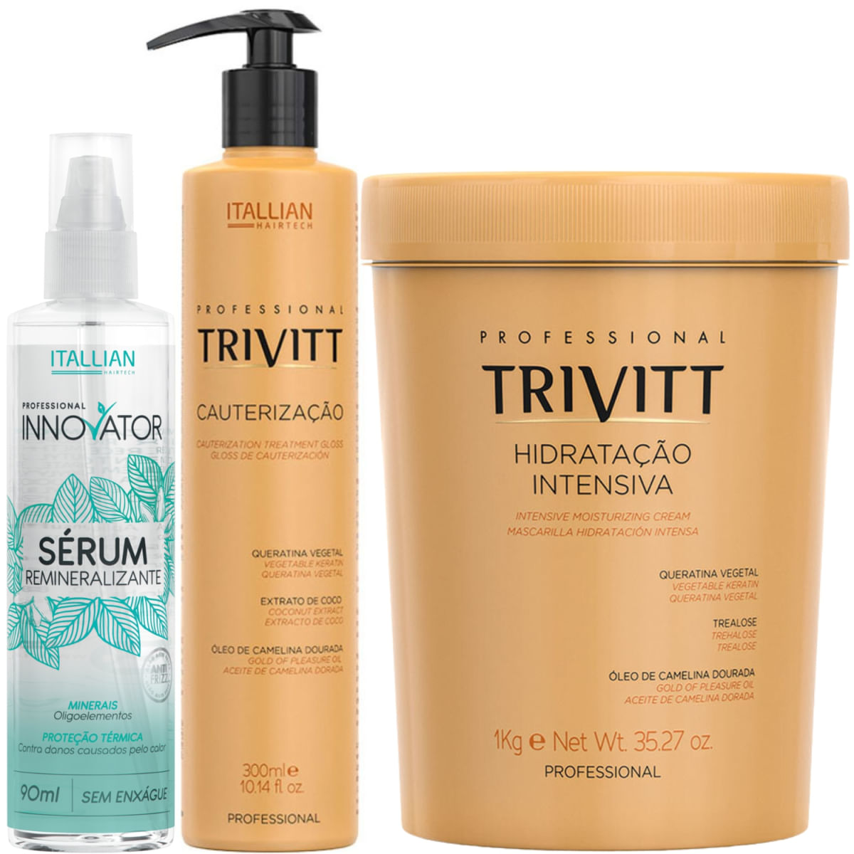 Kit Trivitt: 2 unidades de Brilho Intenso Style 200ml 128g
