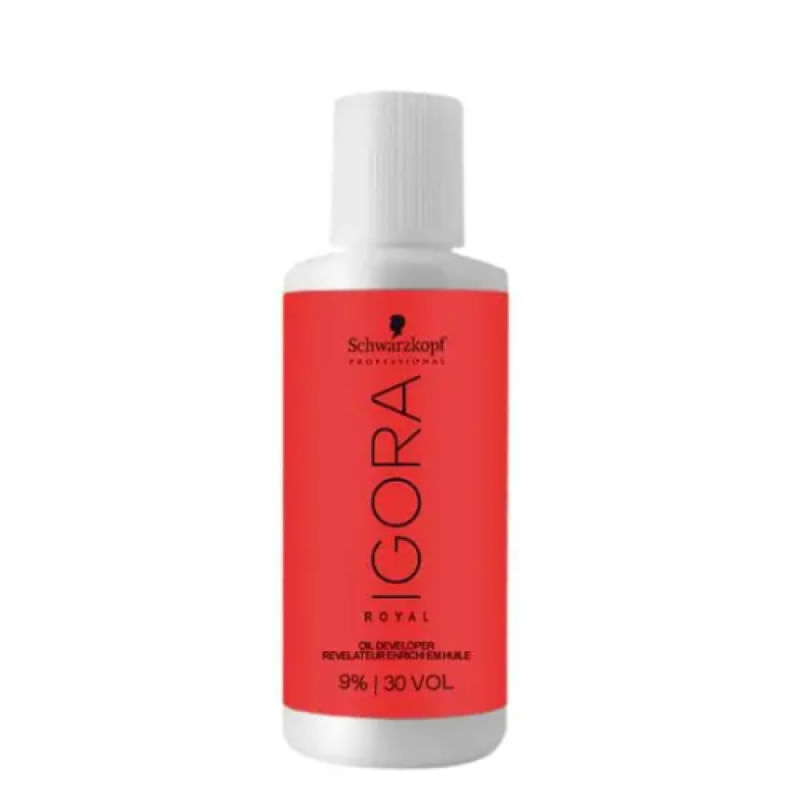 Schwarzkopf Professional Igora Royal 9% - Água Oxigenada 30 Volumes 60ml