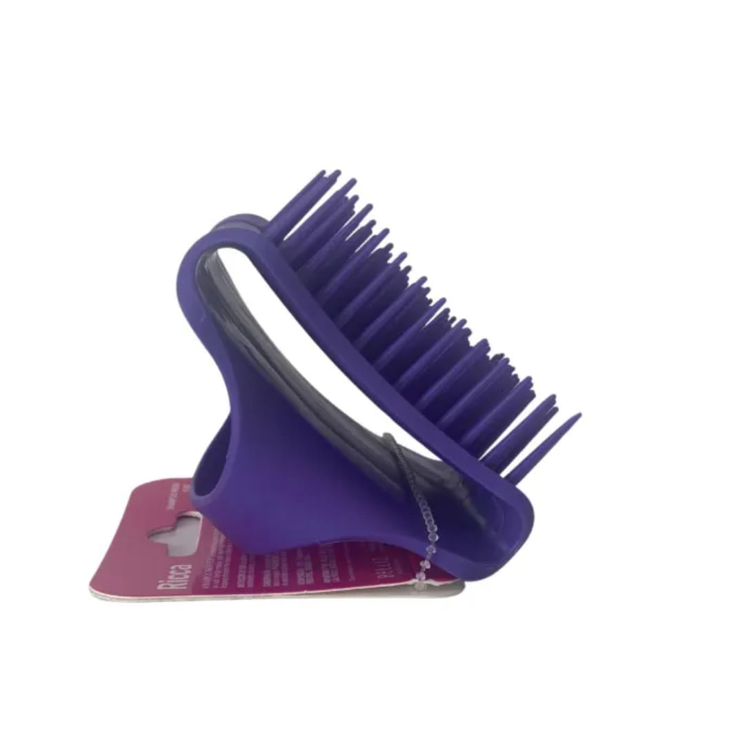 Massageador de Couro Cabeludo Shampoo Brush Flex - Ricca 3443