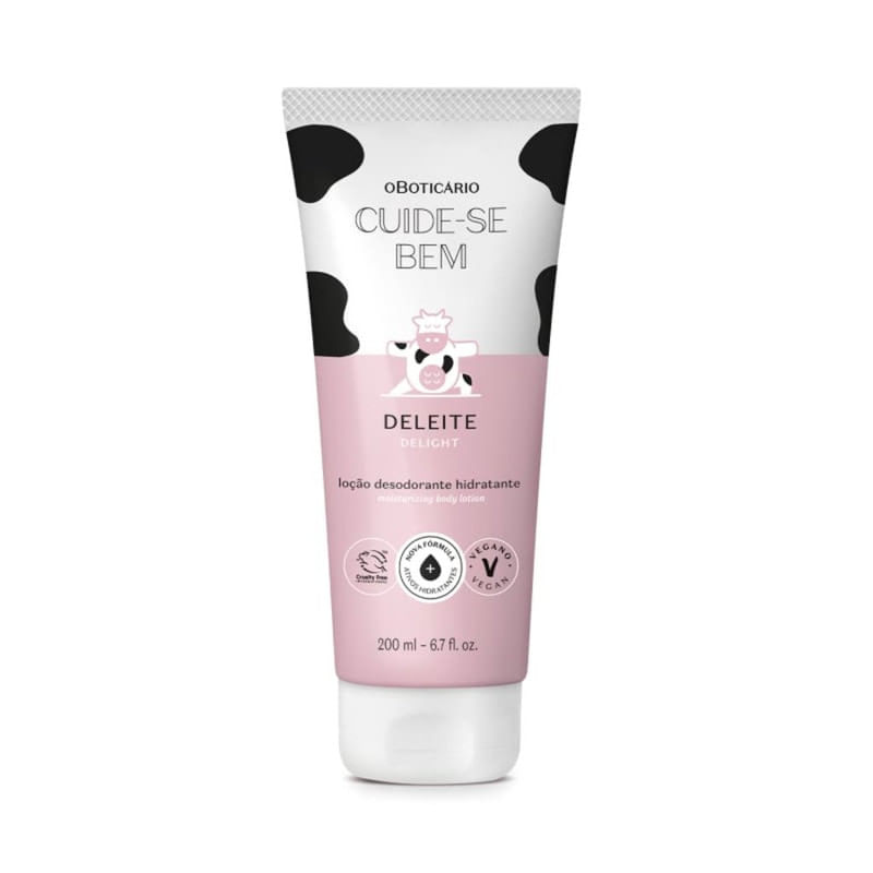 Hidratante Corporal Cuide-se Bem Deleite 200ml QHS - O Boticário