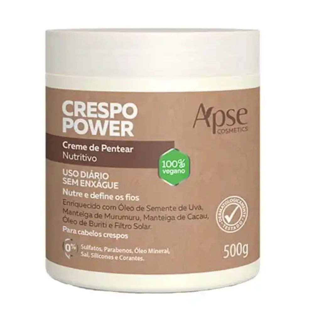 Creme de Pentear Crespo Power Apse 500G