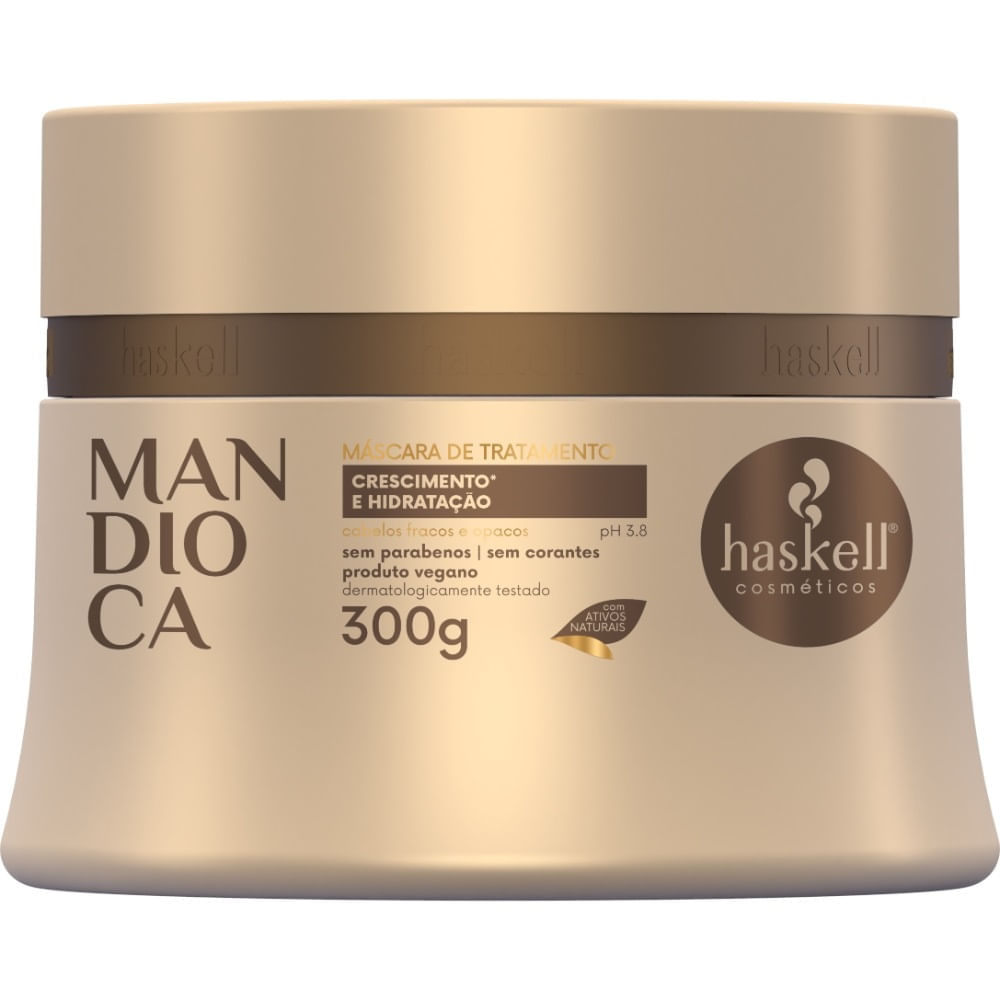 Máscara Capilar Haskell Mandioca 300g