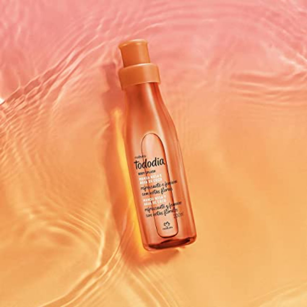 Perfume Feminino Body Splash Tododia Manga Rosa e Água de Coco 200ml - Natura