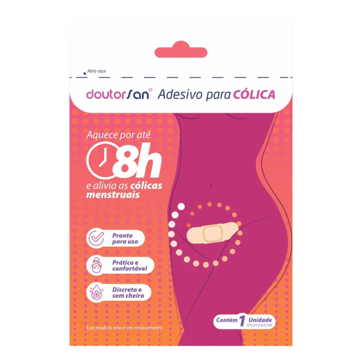 Adesivo Para Cólica Doutorsan c/1 Unidade
