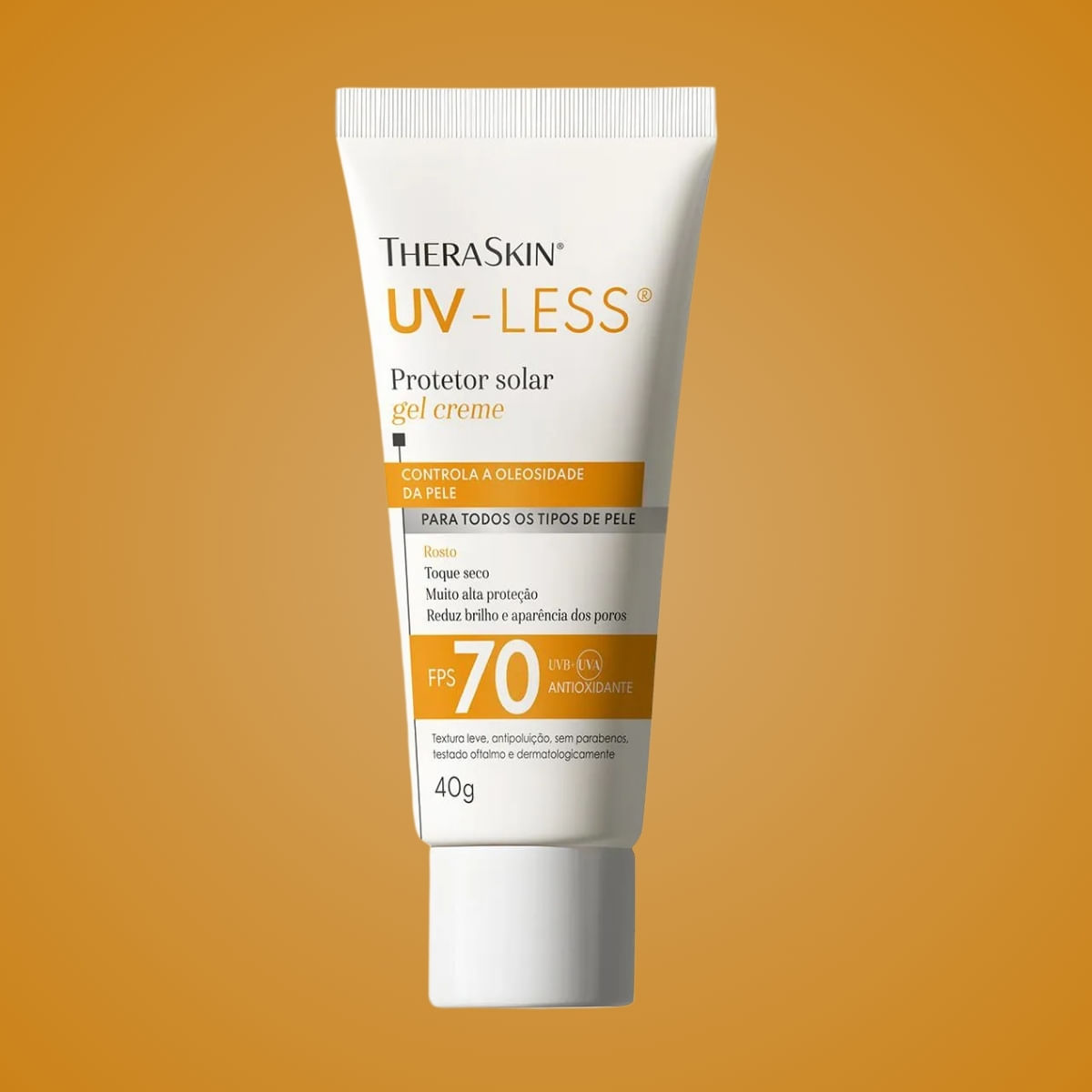 Protetor Solar Facial TheraSkin UV-Less FPS 70 Gel Creme Sem Cor