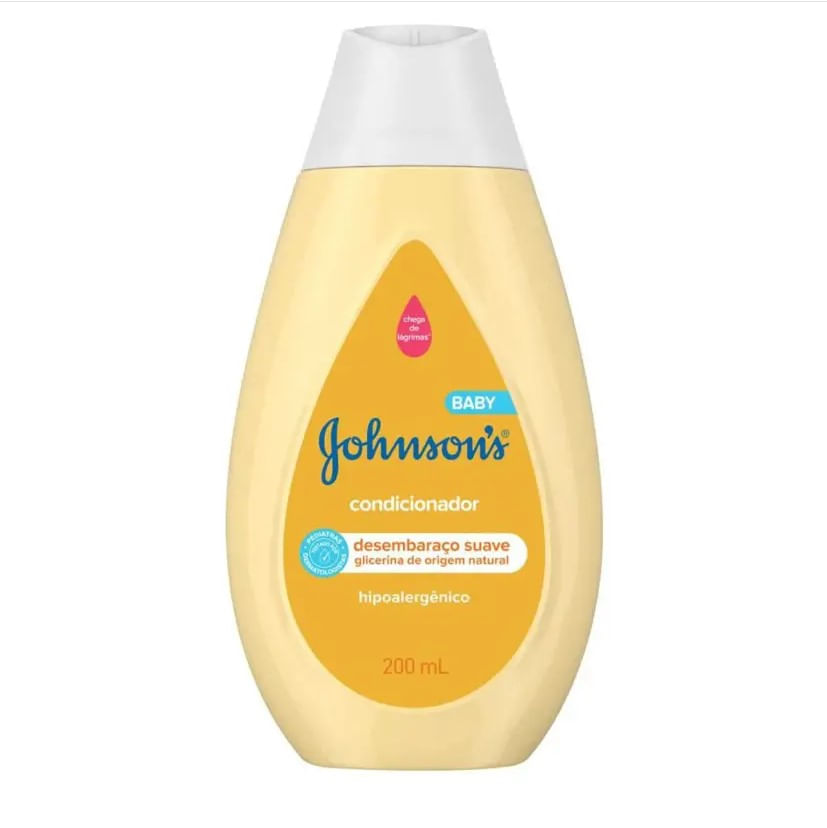 CONDICIONADOR JOHNSON'S BABY REGULAR DESEMBARAÇA SUAVEMENTE - 200ML