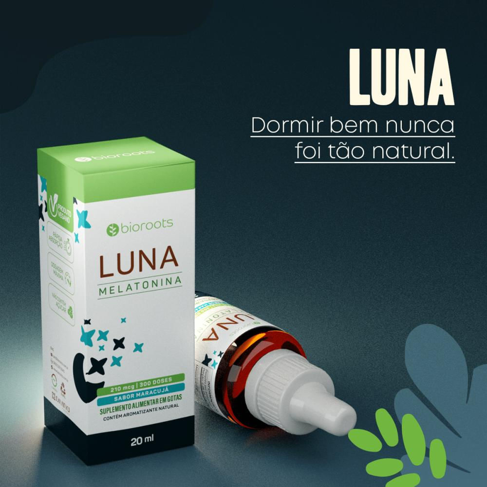 Bioroots Luna Melatonina 20ml - Época Cosméticos