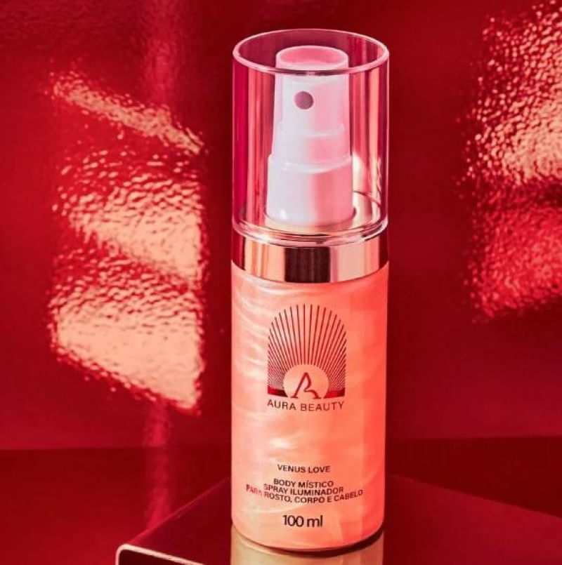Aura Beauty Venus Love Body Mistico Pray Iluminador 100ml - Época