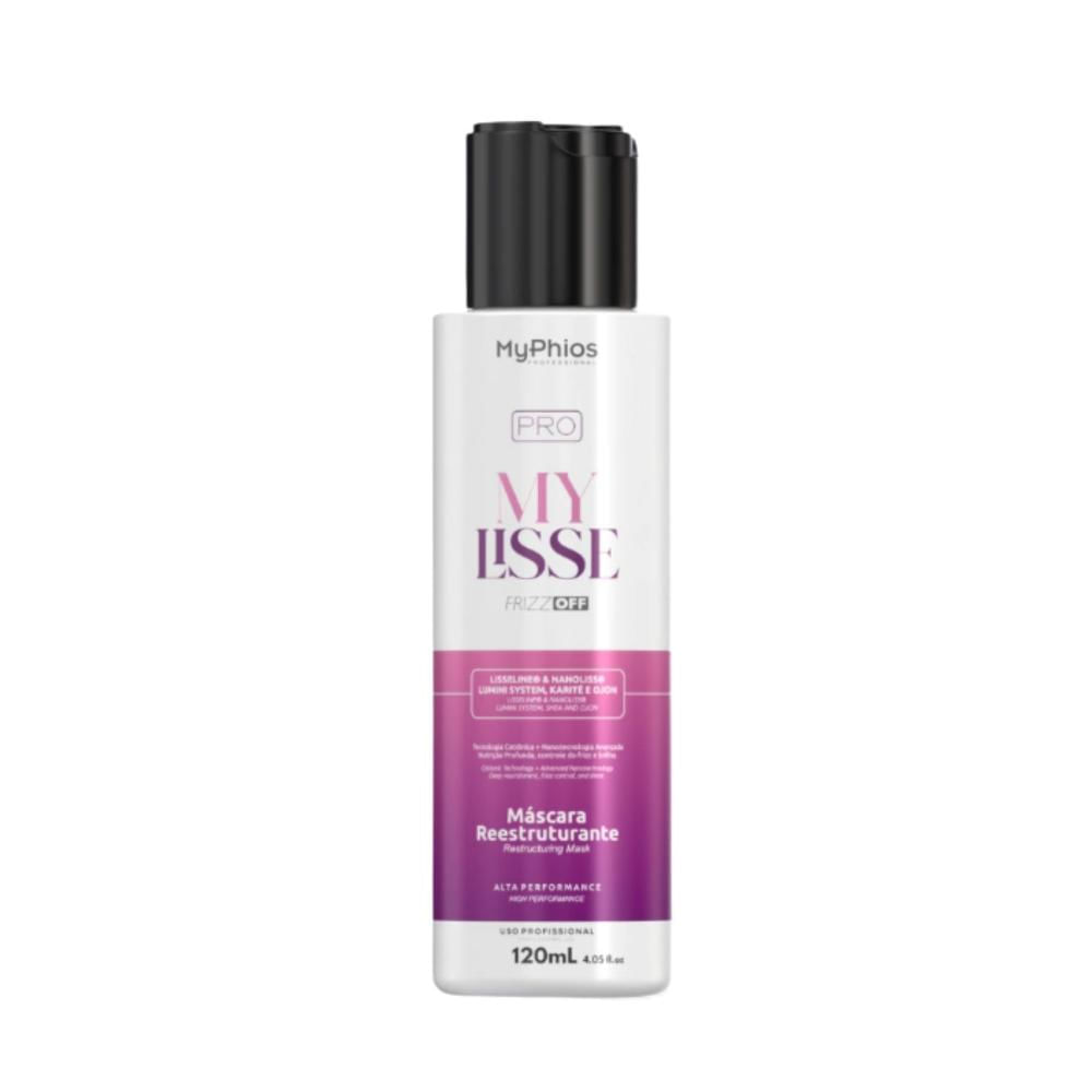MyPhios Pro My Lisse Frizz Off Mascara Reestruturante Reducao Frizz 120 mL