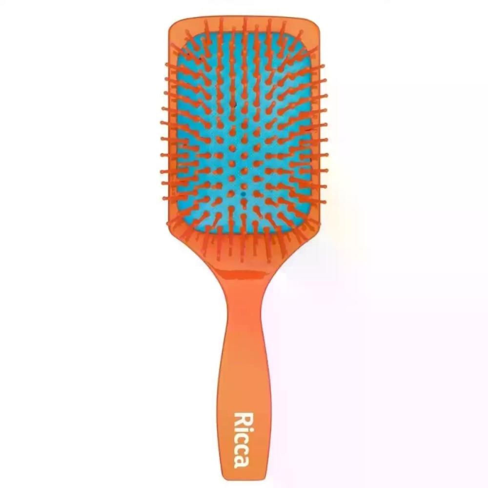 Escova Raquete Color Block Racket Ricca
