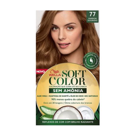 Tintura Creme Soft Color 77 Marrom Dourado