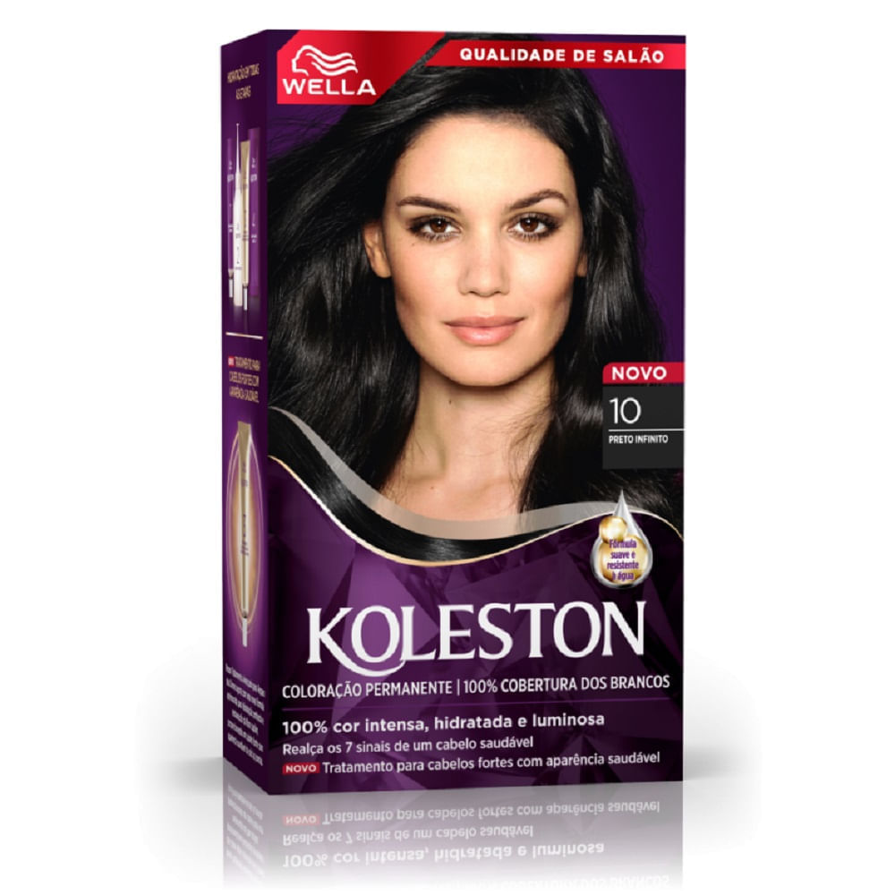 Tintura Koleston 10 Preto Infinito