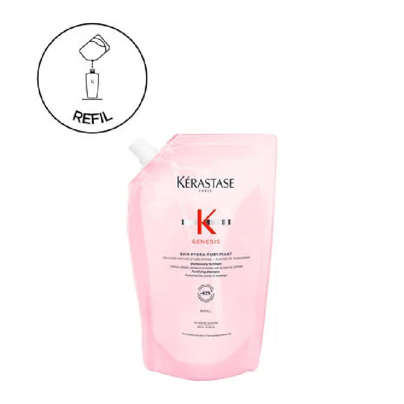 Kérastase Genesis Bain Hydra-Fortifiant Shampoo Refil 500ml