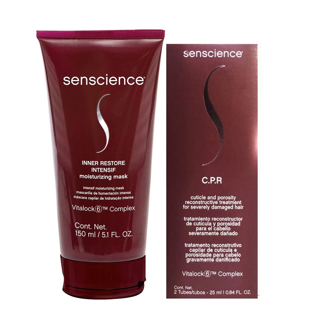 Kit Senscience Inner Restore Intensif 150ml + CPR 2x25ml