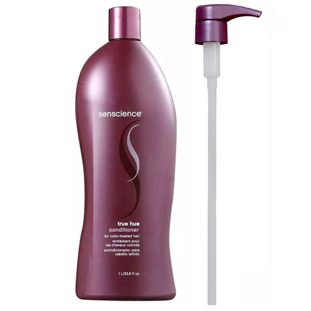 Senscience True Hue - Condicionador 1 Litro + Válvula Pump