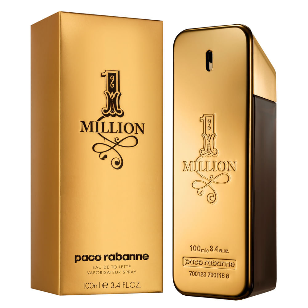 Perfume 1 Million Eau de Toilette Paco Rabanne Masculino 100ml