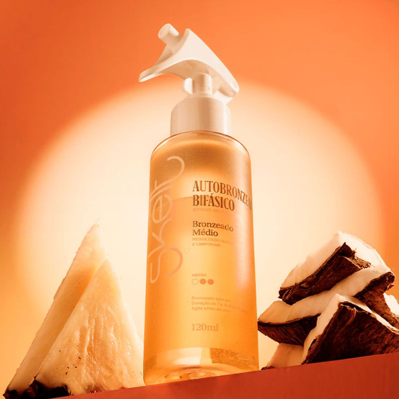Skelt Autobronzeador Bifásico - Autobronzeador Corporal - Época