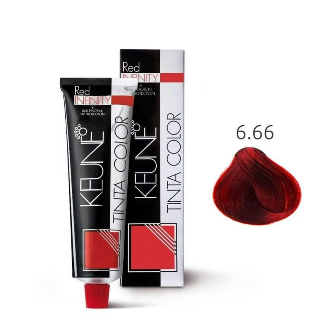 Keune Tinta Color Cor 6.66 Vermelho Intenso Infinity 60ml