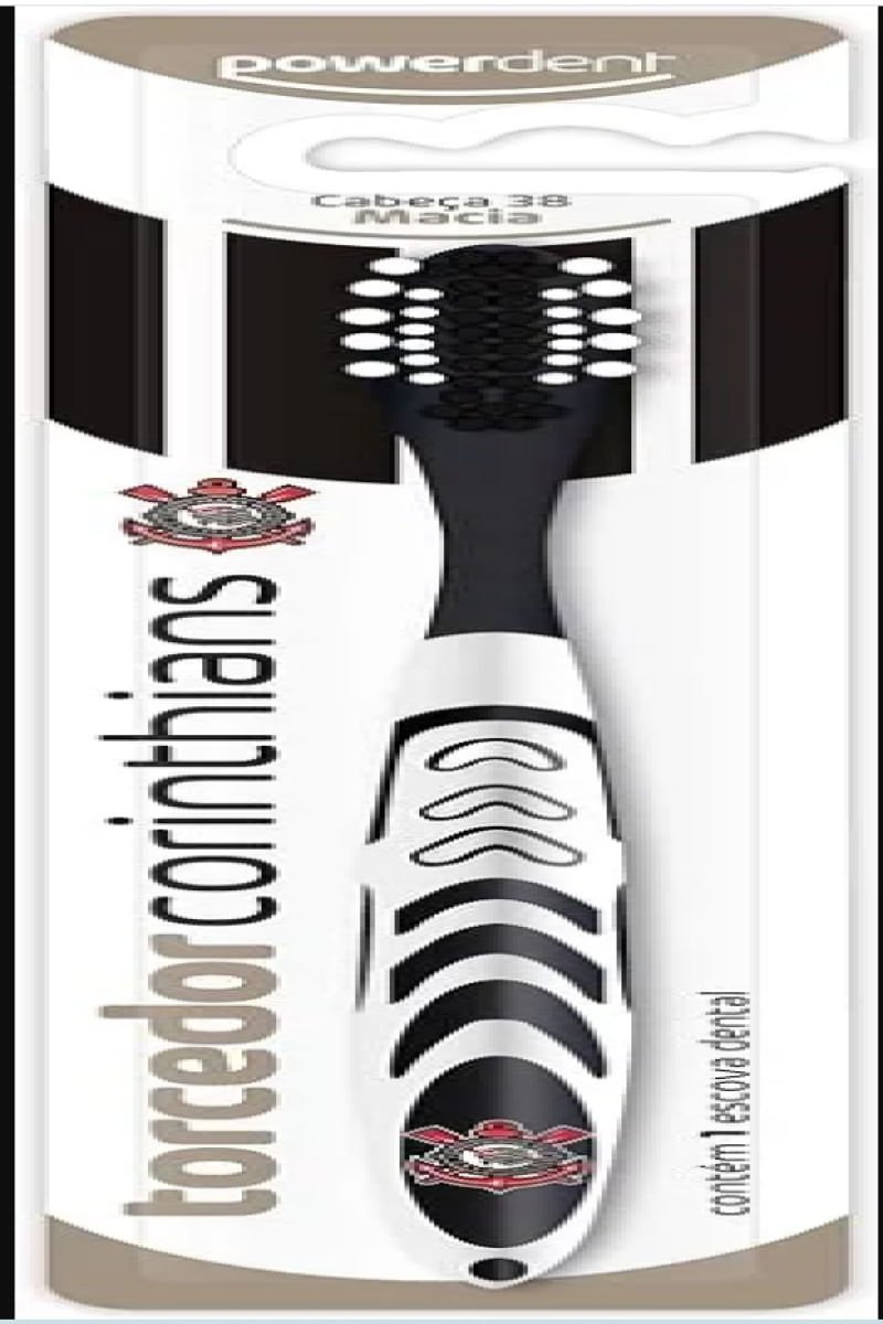 ESCOVA DENTAL TORCEDOR CORINTHIANS POWERDENT