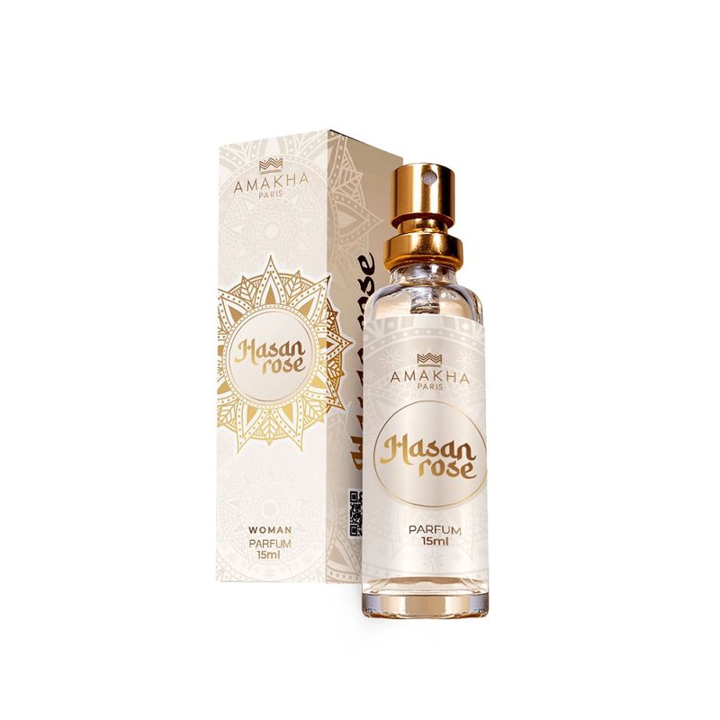 Colônia Amakha Paris Hasan Rose 15ml - Época Cosméticos