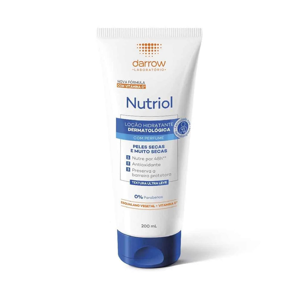 Loção Hidratante Darrow Nutriol Corporal Perfume Suave 200ml