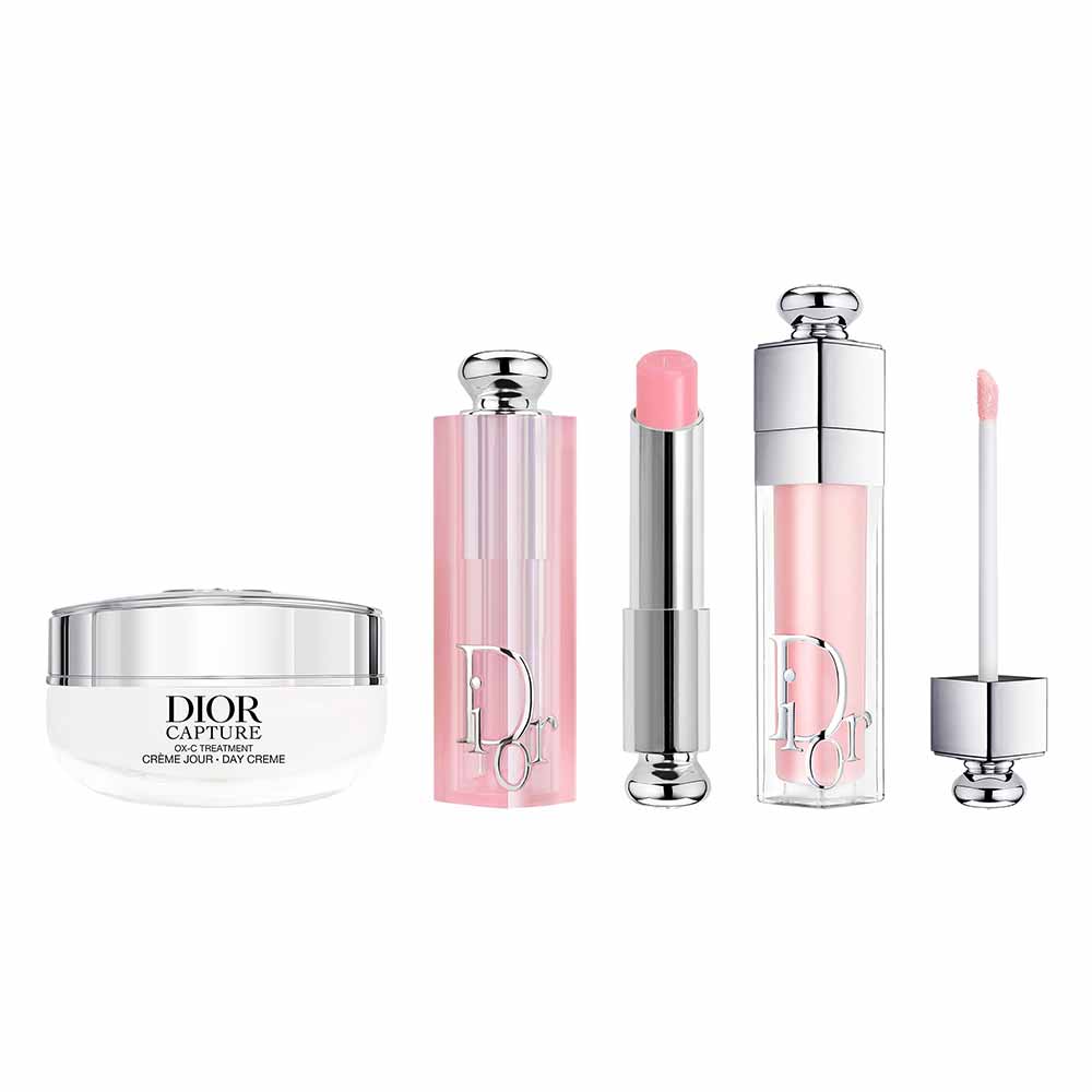 Coffret Dior Natural Glow - Balm Labial + Gloss + Creme - Época