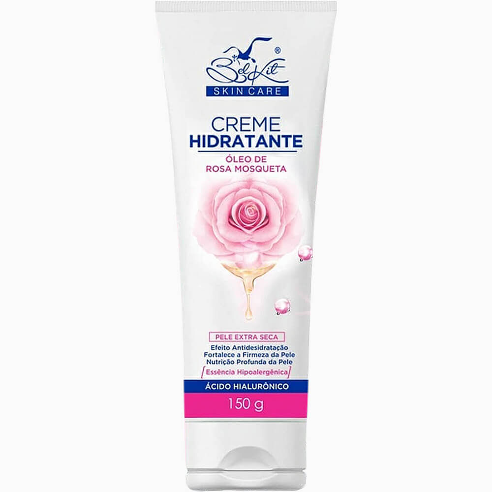 Belkit - Creme Hidratante Corporal Óleo de Rosa Mosqueta Pele Extra Seca 150g