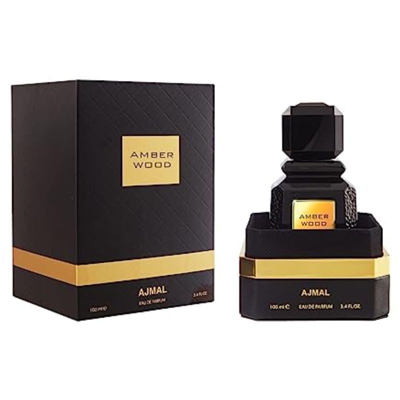 Perfum Ajmal Amber Wood Eau De Parfum Unissex 100ml - Época Cosméticos