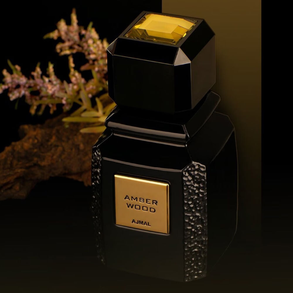 Perfum Ajmal Amber Wood Eau De Parfum Unissex 100ml - Época Cosméticos